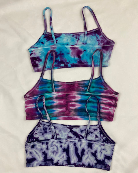 Women's Tie-dyed Bralette, size 36 (multiple options)