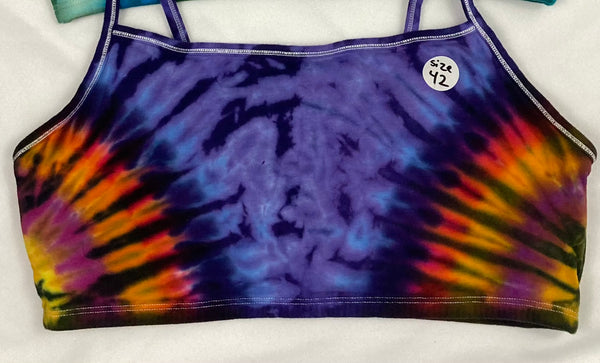Women's Tie-dyed Bralette, size 42 (multiple options)