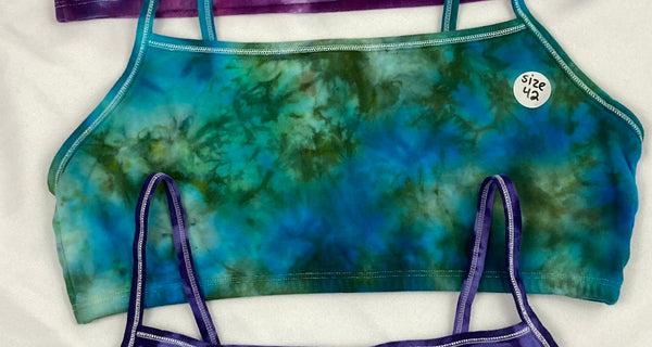 Women's Tie-dyed Bralette, size 42 (multiple options)