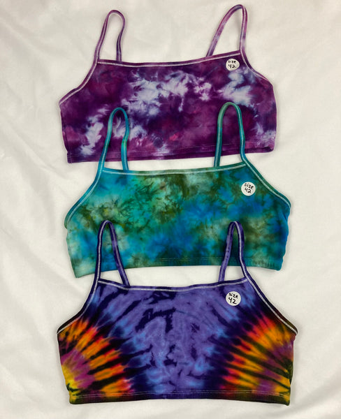 Women's Tie-dyed Bralette, size 42 (multiple options)