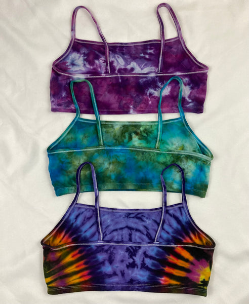 Women's Tie-dyed Bralette, size 42 (multiple options)
