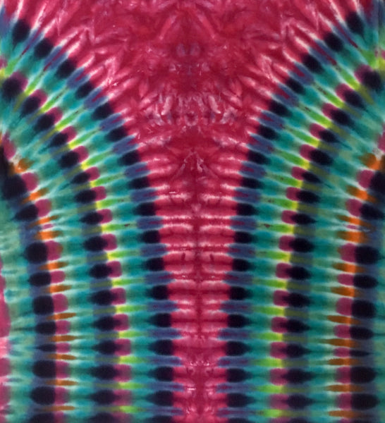 Adult "Pink Lava" Tie-Dyed Tee, L