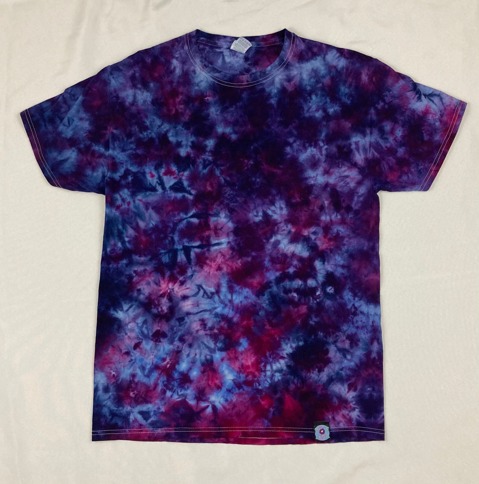 Adult Purple Ice-Dyed Tee, M