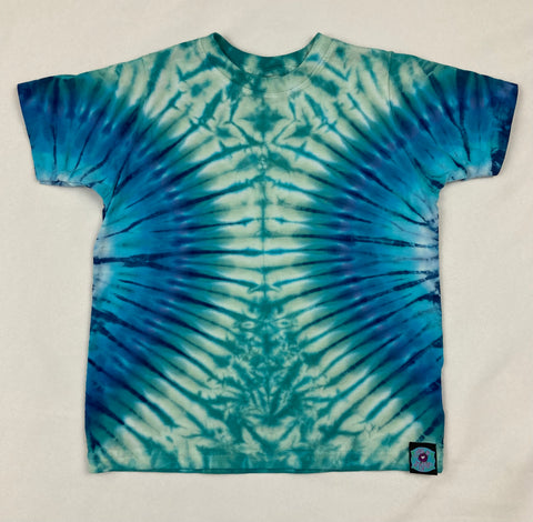 Toddler Seafoam/Blue Tie-Dyed Tee, 5/6