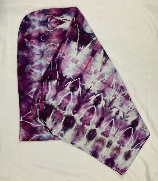 Baby Orchid Pink/White Ice-dyed Premium Blanket