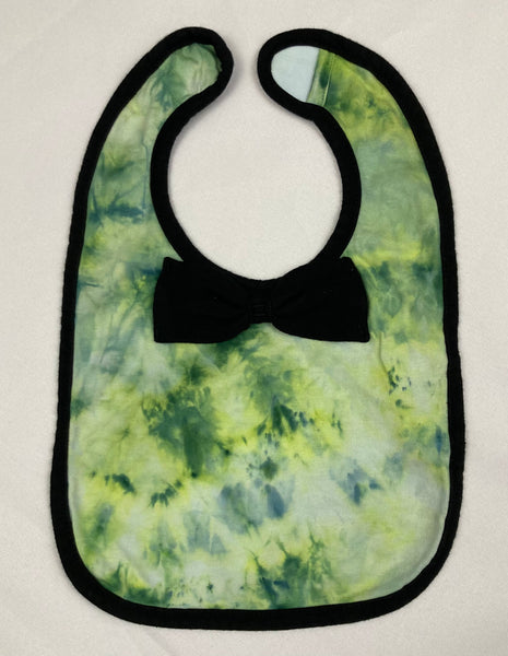 Baby Tie-Dyed Bow Tie Bib - Multiple Colors