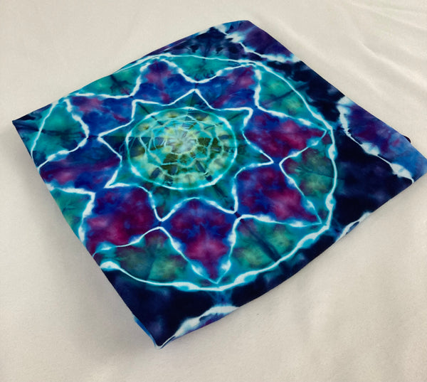 Baby Purple/Blue Mandala Ice-dyed Premium Blanket