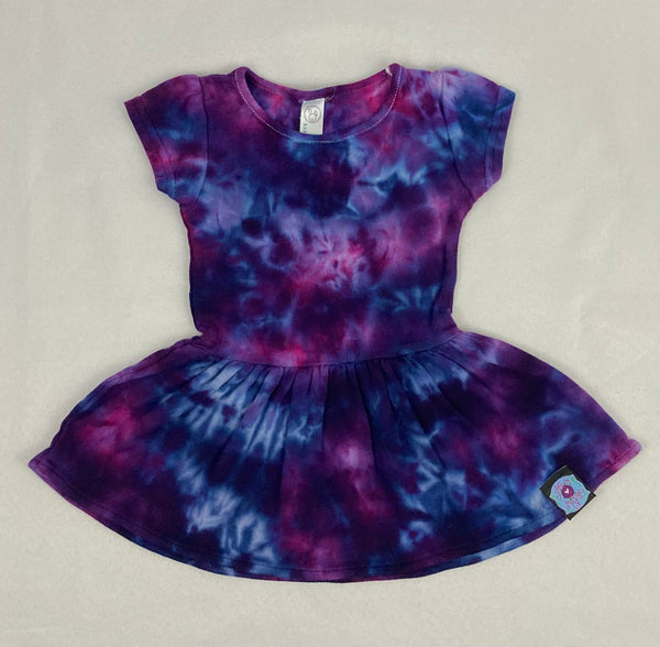 Baby Purple Crush Ice-Dyed Dress, 18M - 24M