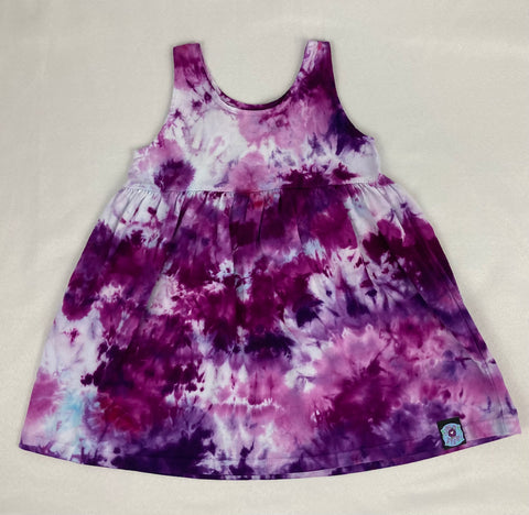 Toddler Orchid Crush Ice-Dyed Short Dress, 2T