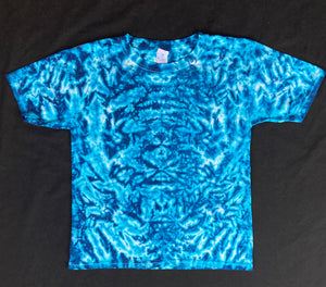 Kids Blue Crush Tie-Dyed Tee, Youth M