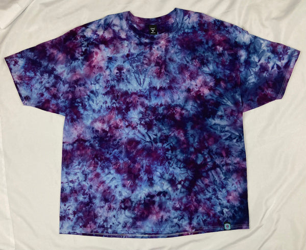 Adult Purple Crush Ice-Dyed Tee, 4X