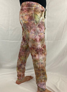 Adult Desert/Rust Ice-Dyed Jogger Sweatpants, XL