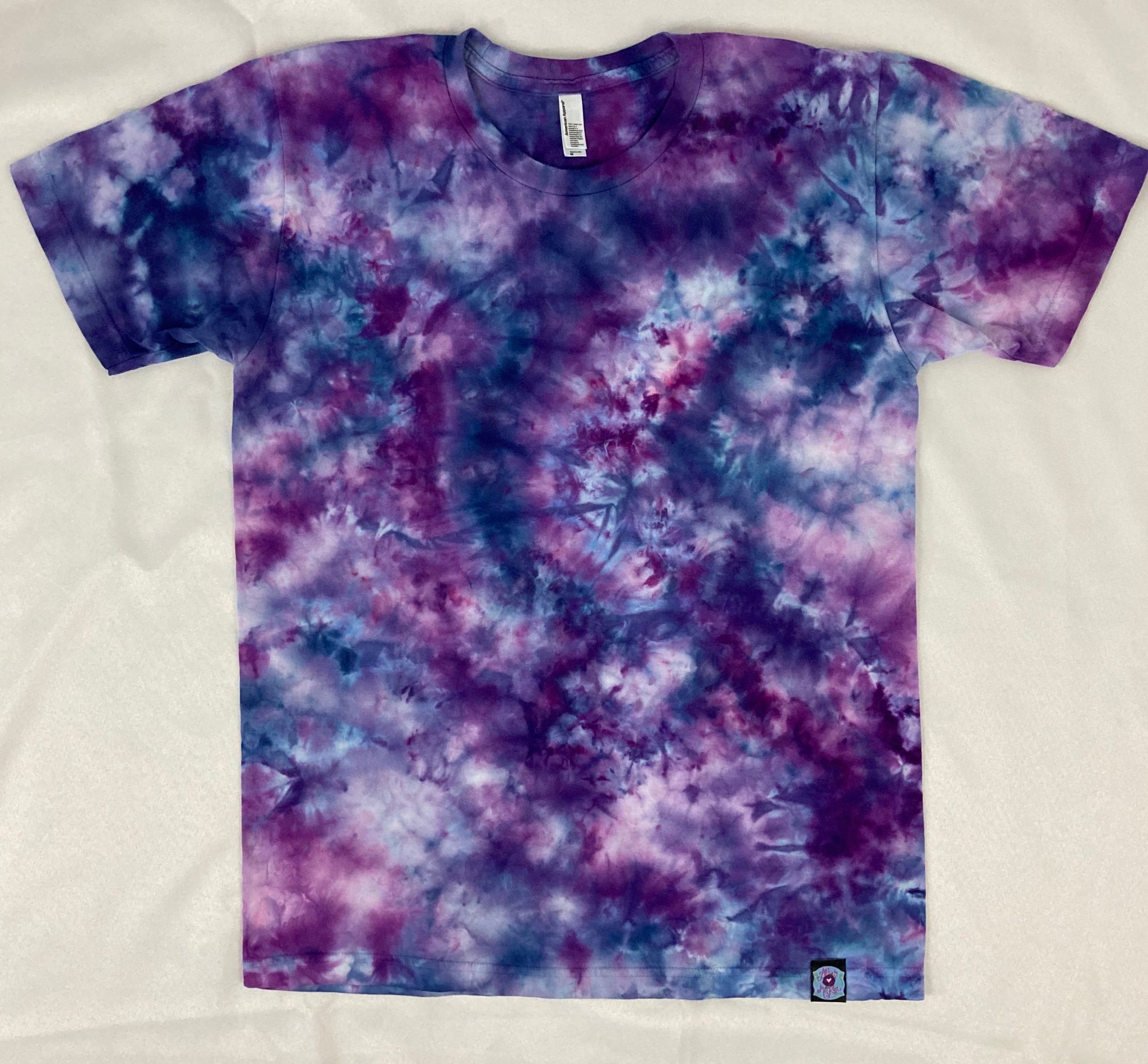 Adult Purple Crush Ice-Dyed Tee, M