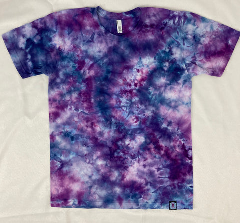 Adult Purple Crush Ice-Dyed Tee, M