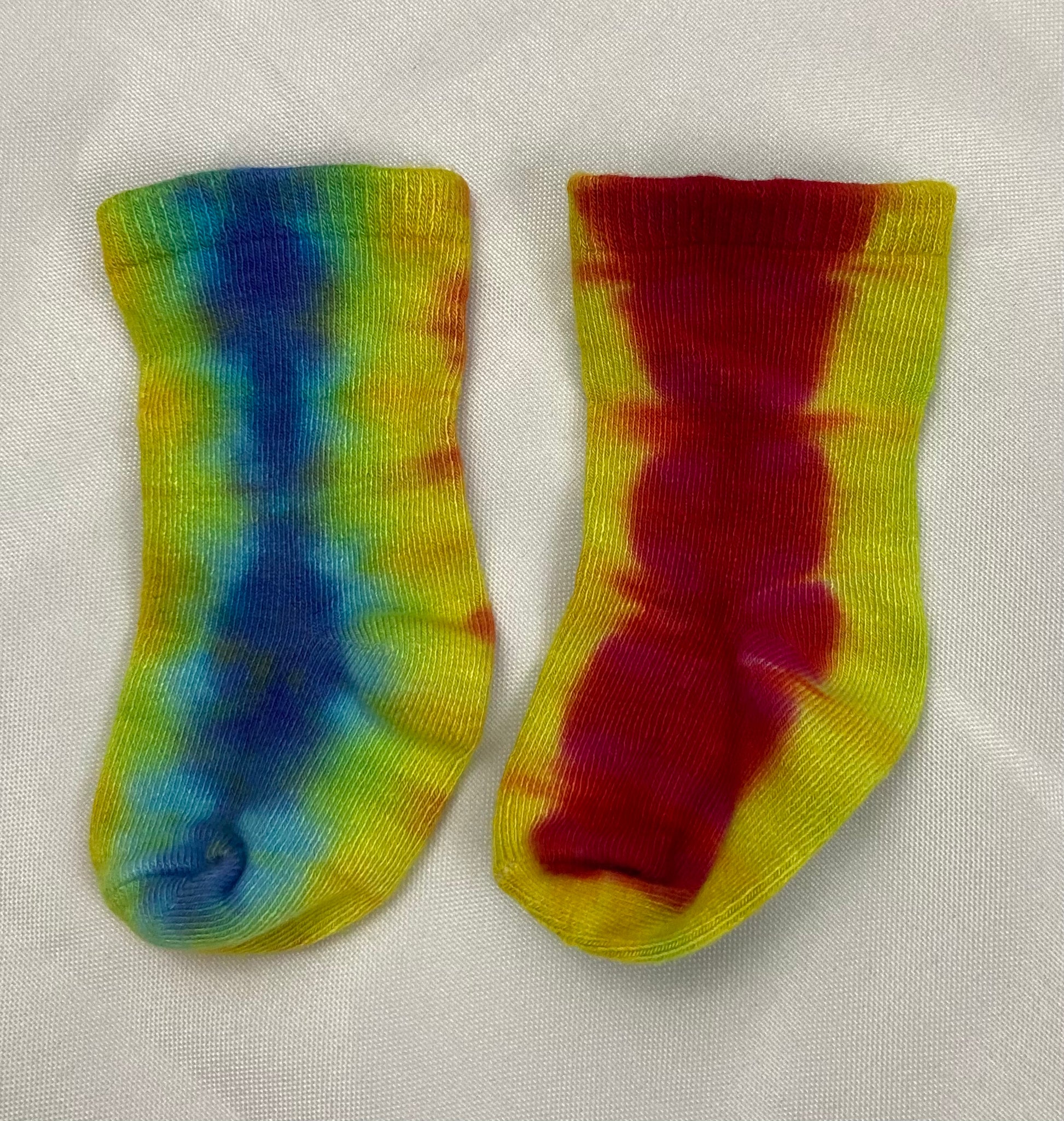 Baby Tie-Dyed Bamboo Socks (multiple colors)