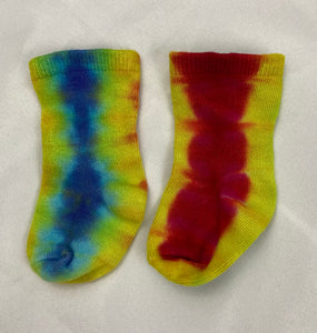 Baby Tie-Dyed Bamboo Socks (multiple colors)