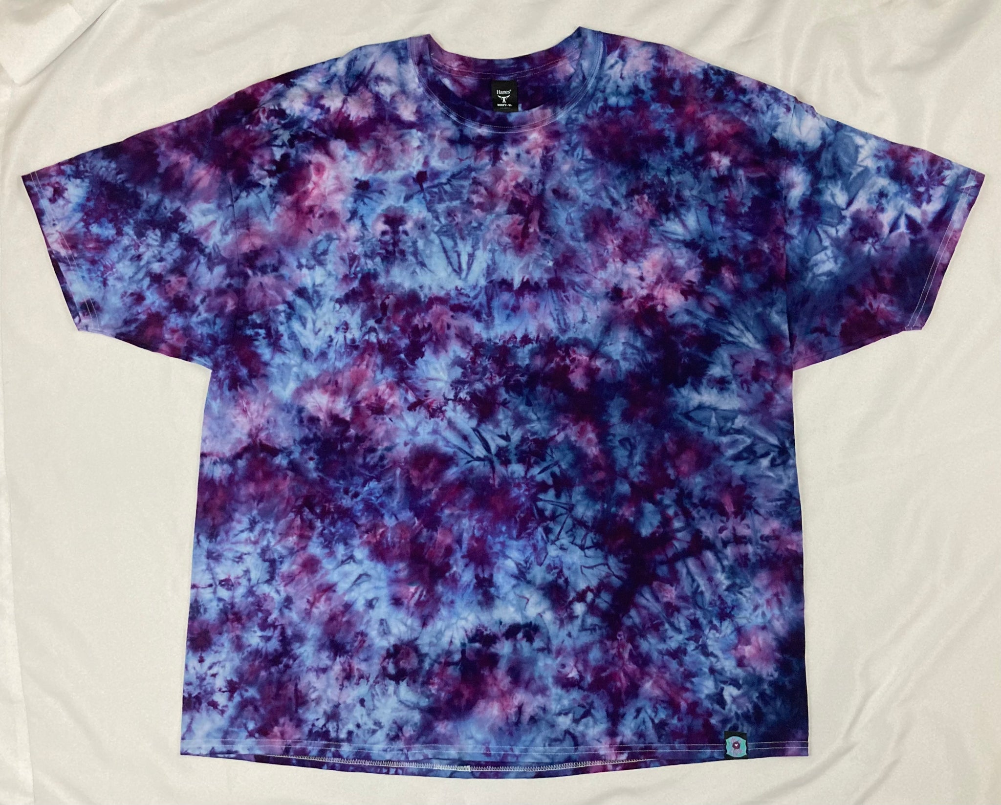 Adult Purple Crush Ice-Dyed Tee, 4X
